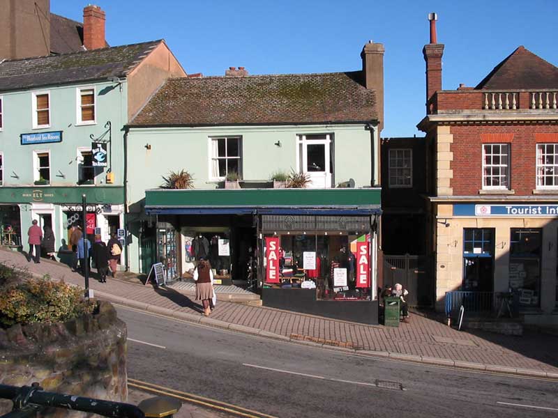 Elts shoe shop and the Outdoor shop next door