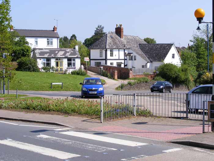 The approach from Malvern Link