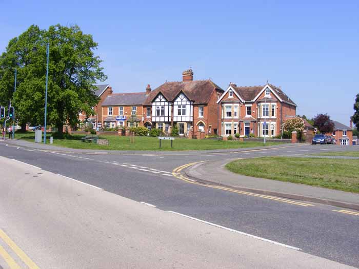 Barnards Green approach from Upton