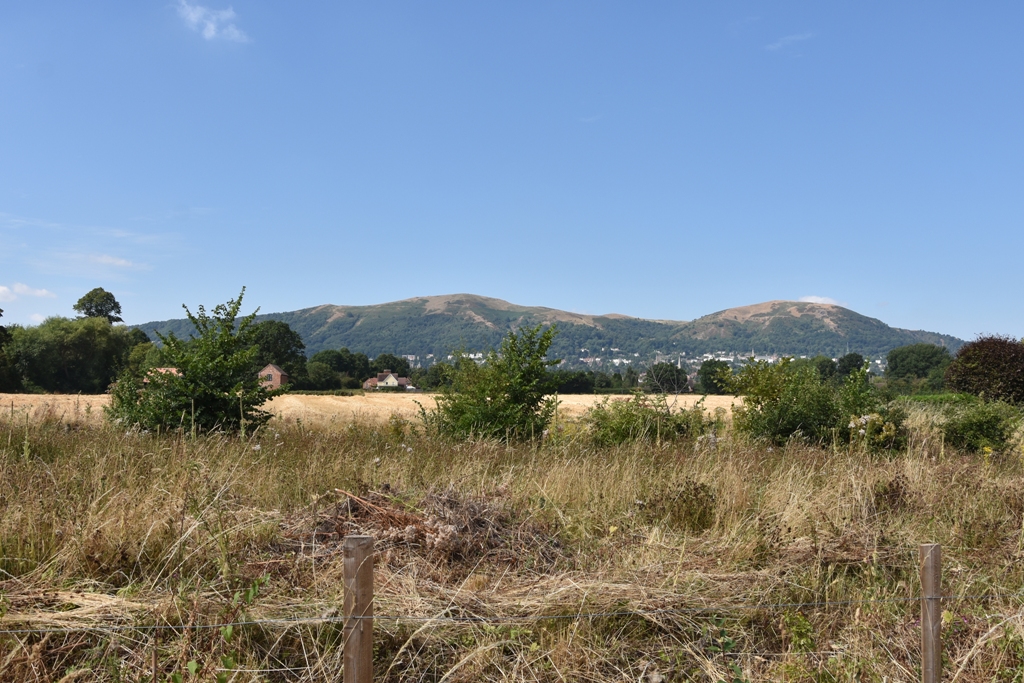 Hills seen from Chance Lane