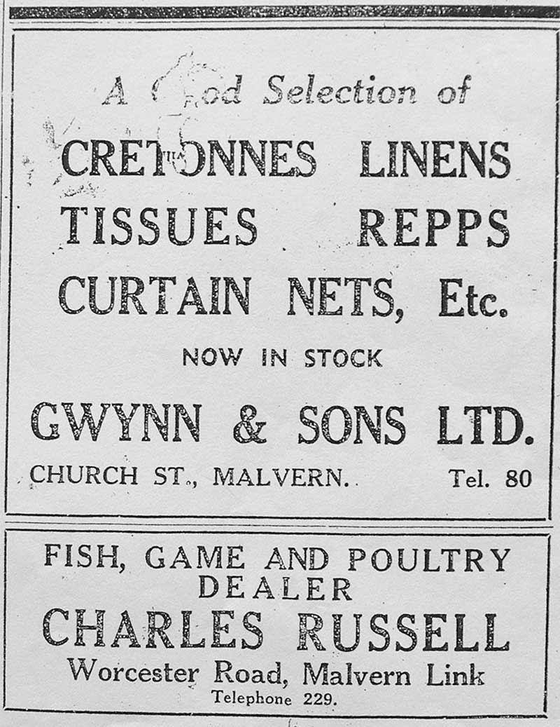 Gwynn and Sons 1941