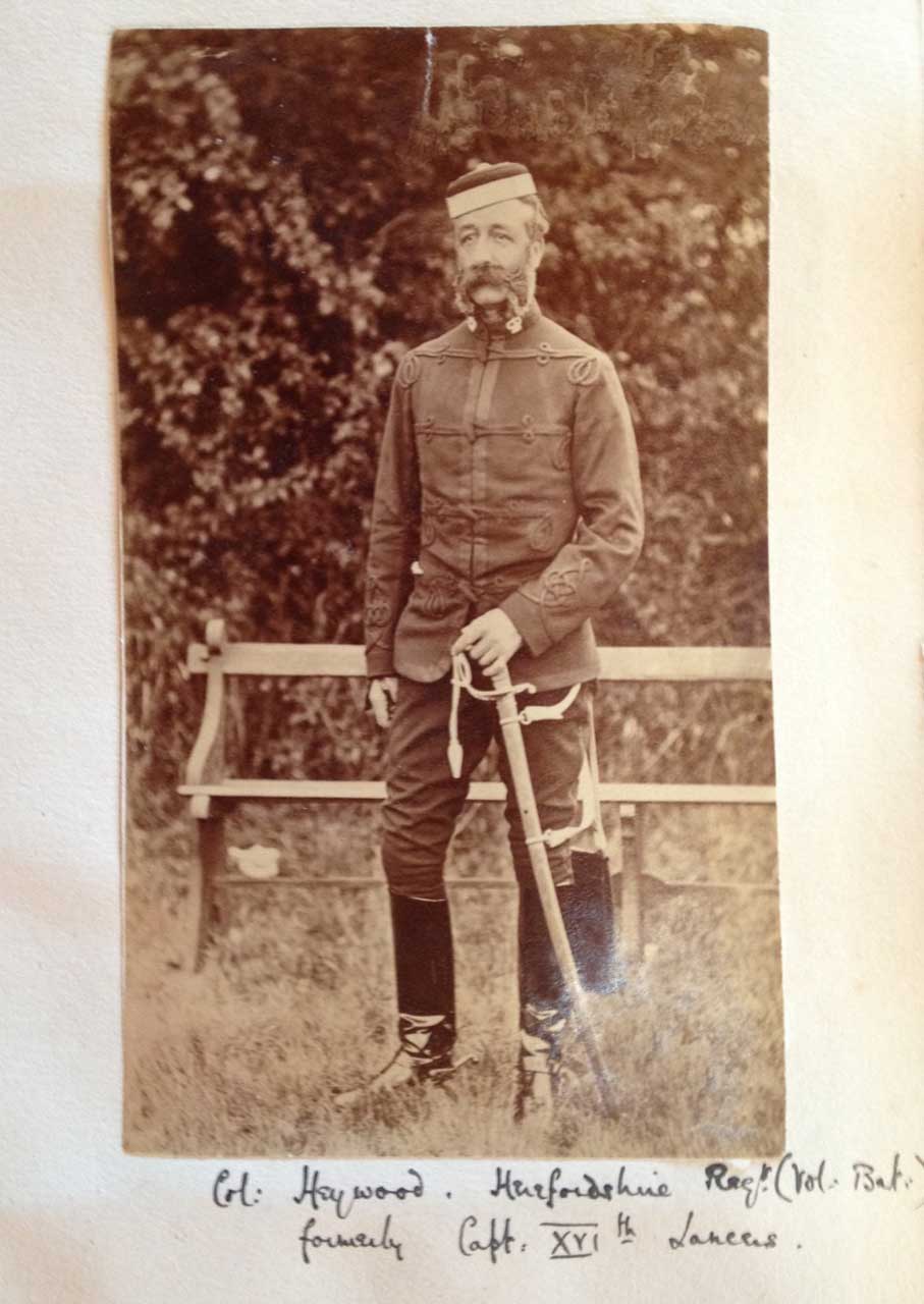 Col Heywood in uniform