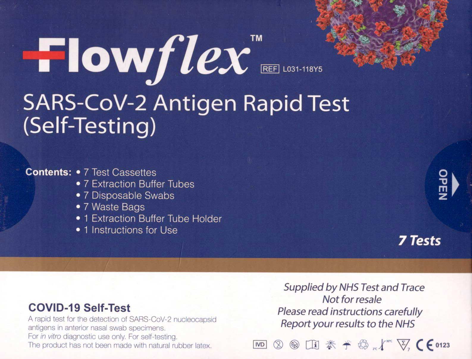 COVID Lateral Flow test kit