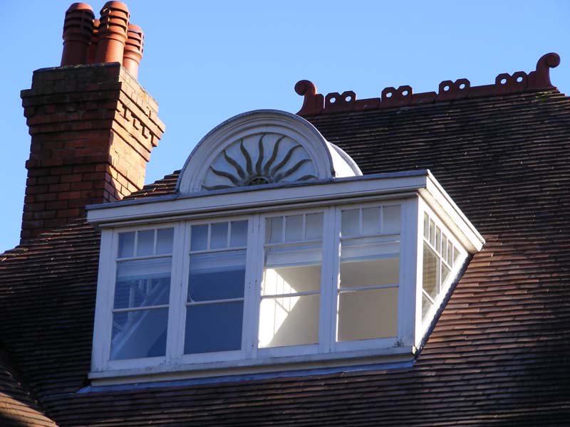 Dormer window of number 78