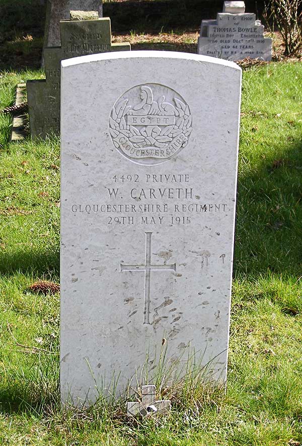 Grave of William Carveth