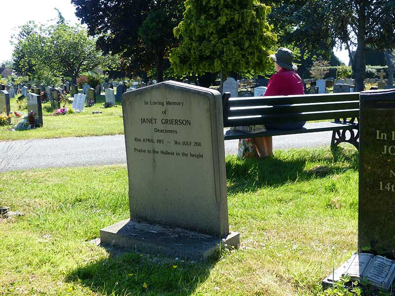 Memorial to Janet Grierson