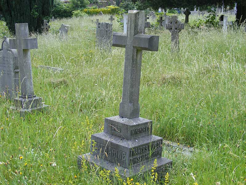 Memorial to Catherine Severn Burrow
