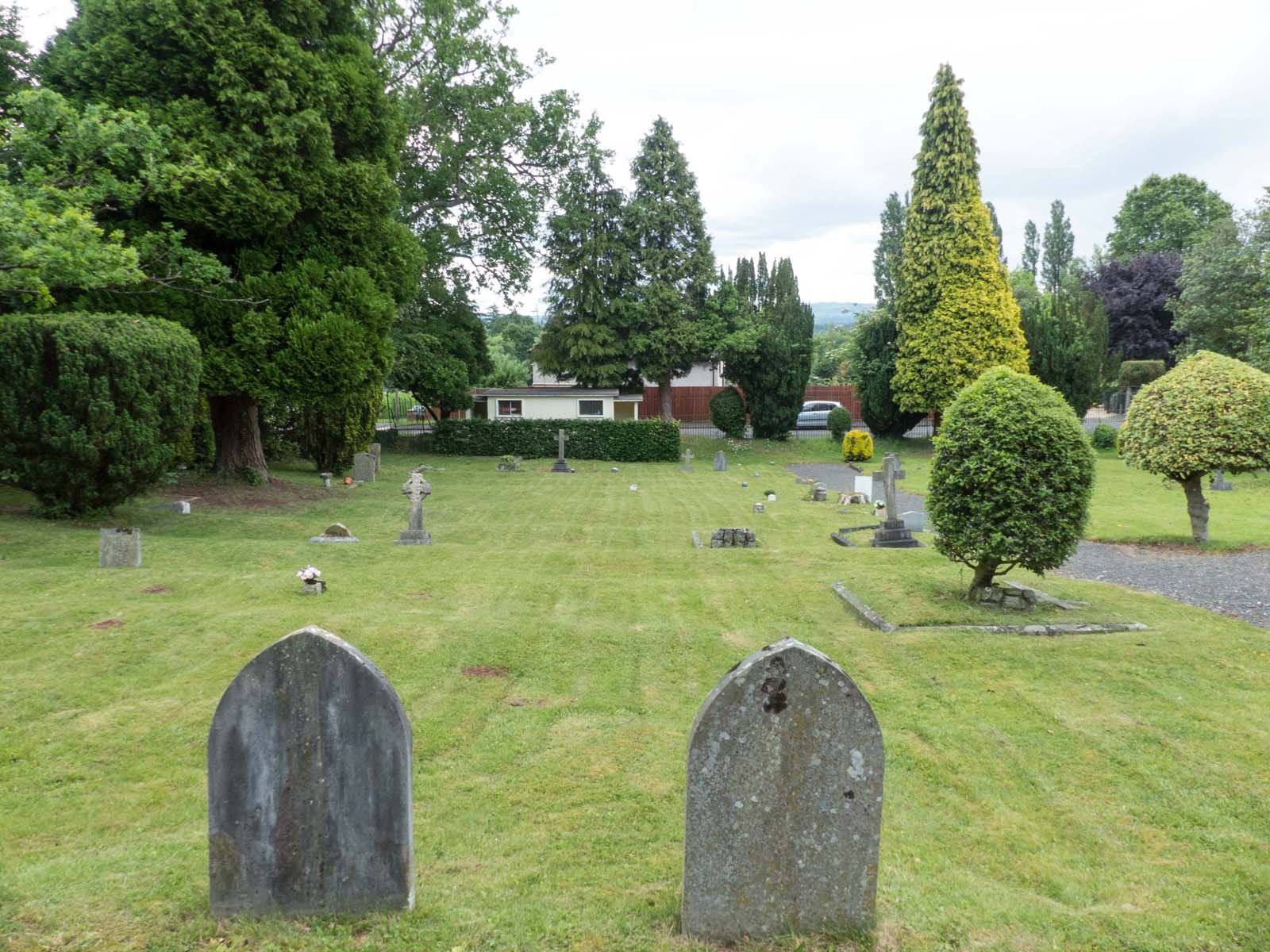 NE corner of Malvern Wells Cemetery