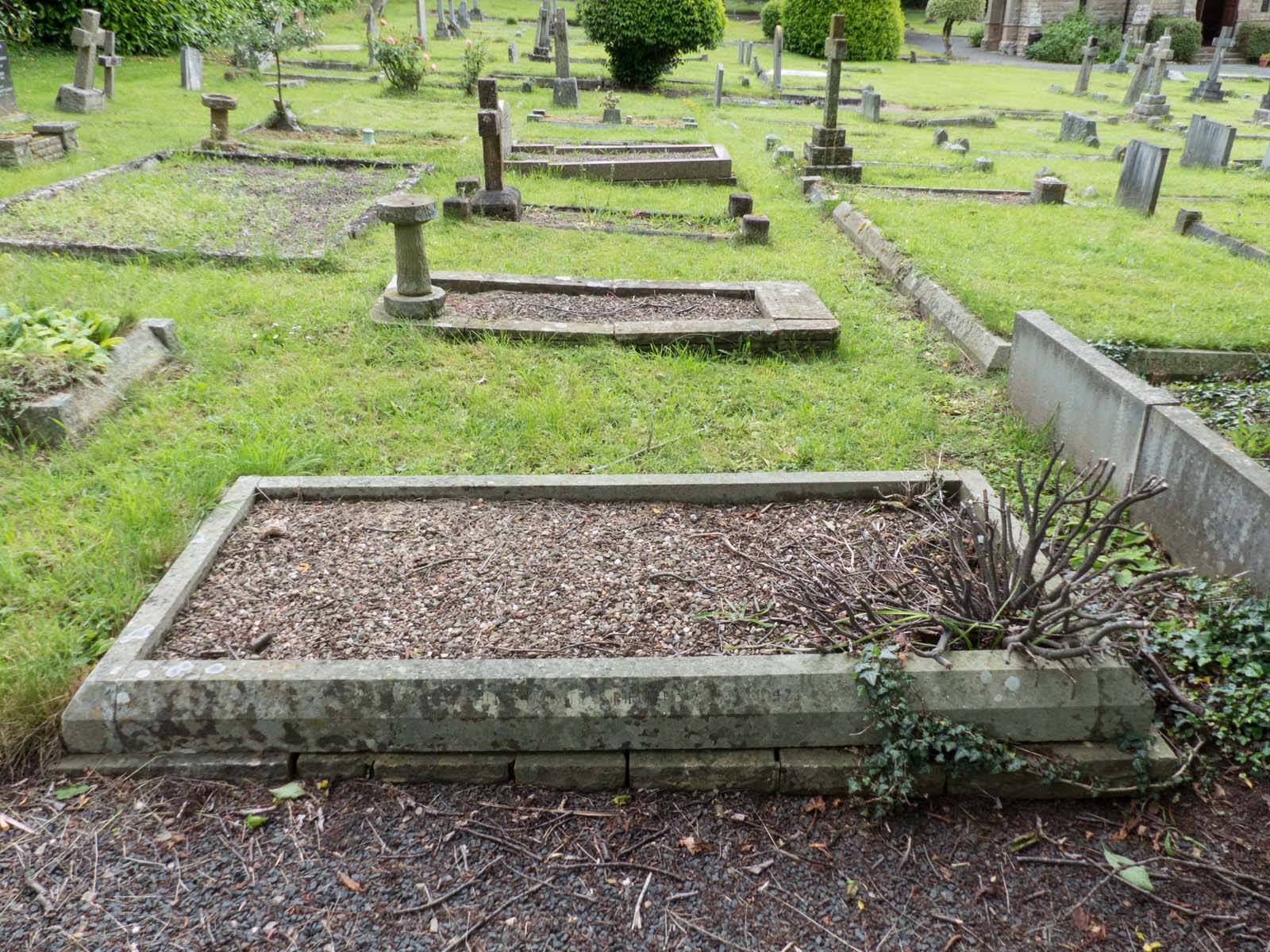 Grave of architect Troyte Griffiths