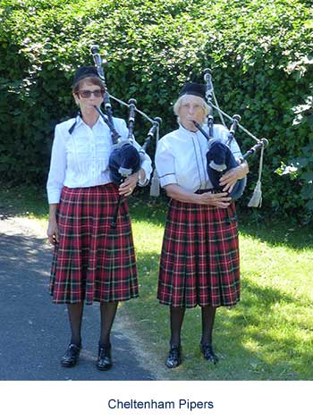 Cheltenham pipers