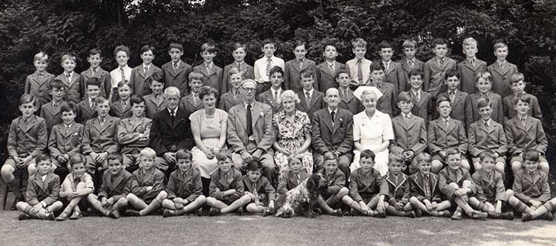 The Hill school circa 1951