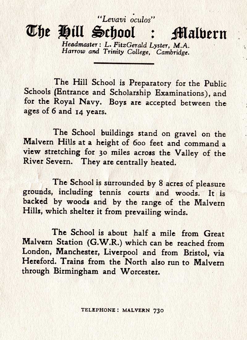 1946 prospectus