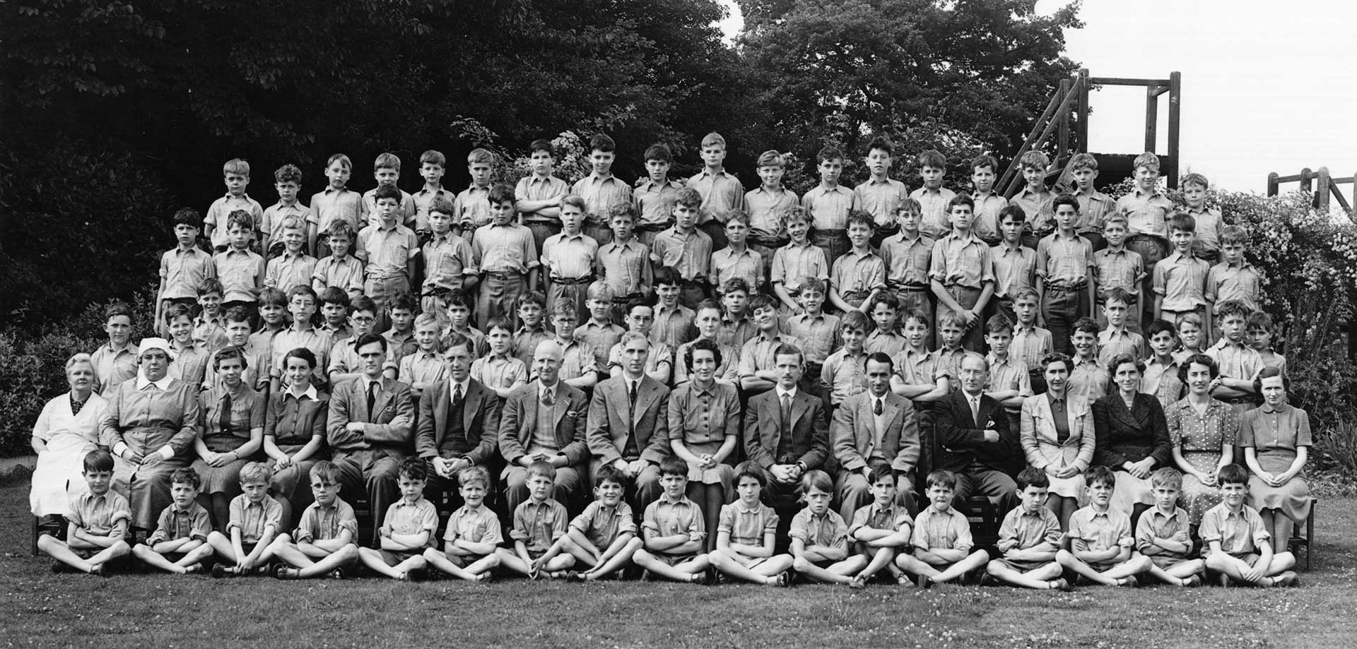 Hillstone school circa 1945