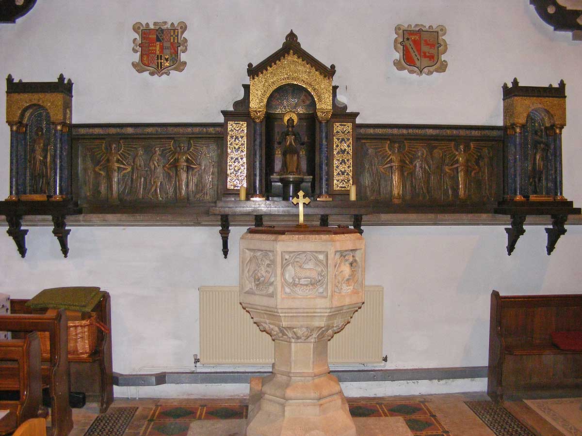 Font and memorial