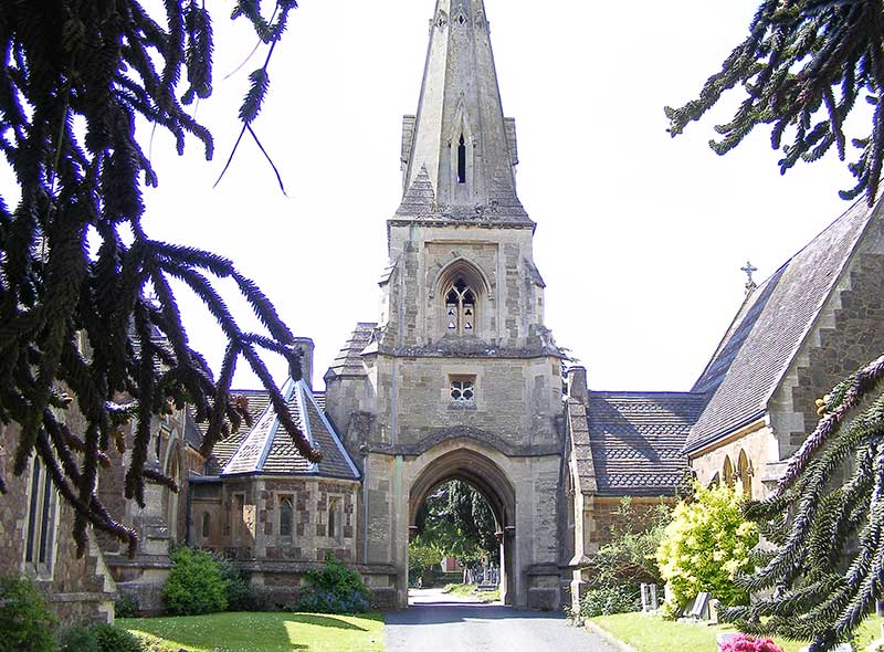 Great Malvern cemetery arch