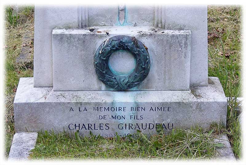 Headstone, Paul Giraudeau