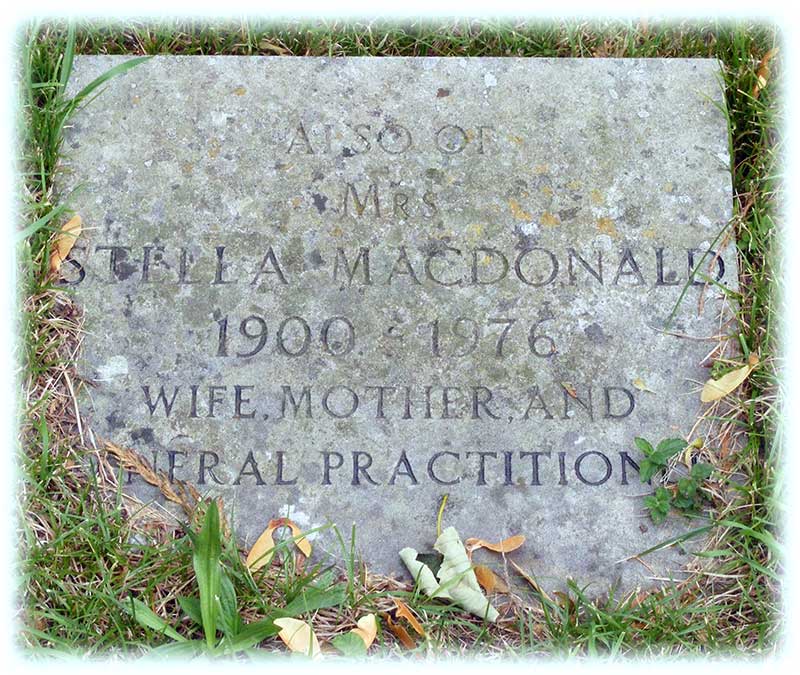 Memorial, Stella MacDonald