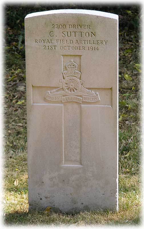Headstone, Charles Sutton