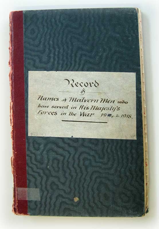 Malvern men who served in the Great War