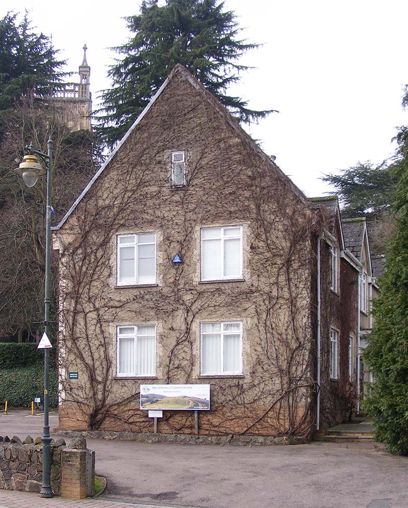 Manor House, the offices of the Malvern Hills Trust