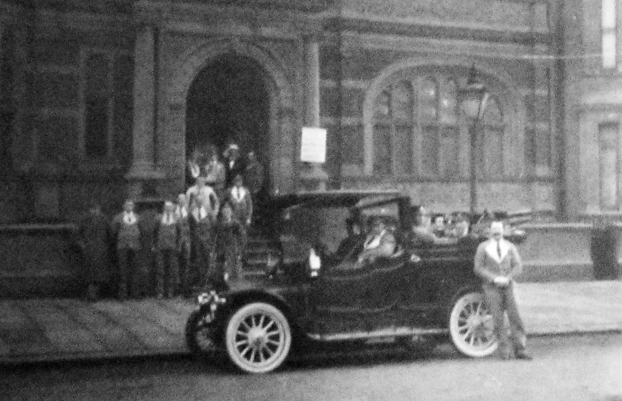 Car outside Michie hospital