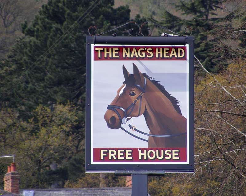 Nags Head sign