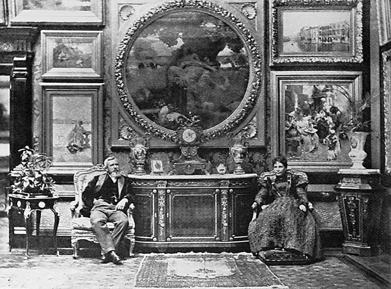 George McCulloch at 184 Queens Gate London