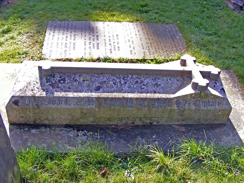 Grave of Edward Webb