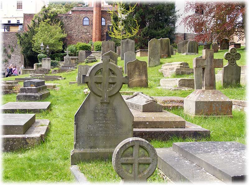 Headstone of Mary Moore died 1859