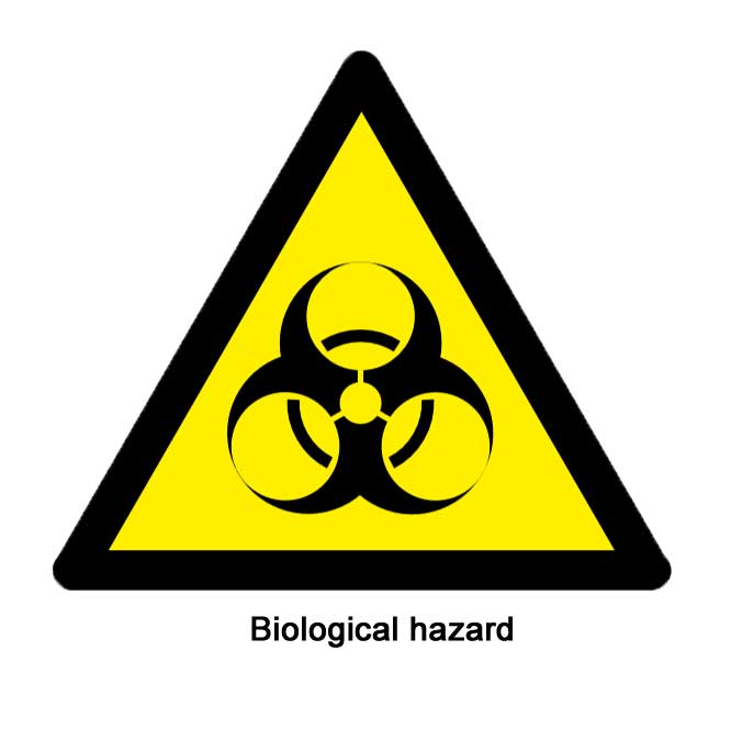 Bio hazard sign