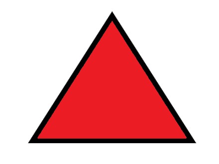 Triangular arrow