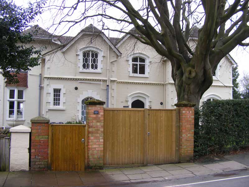 a house in Orchard Road