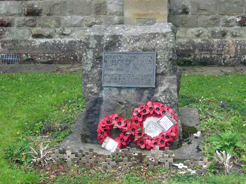Hanley Swan war memorial