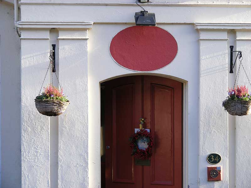Bredon House entrance